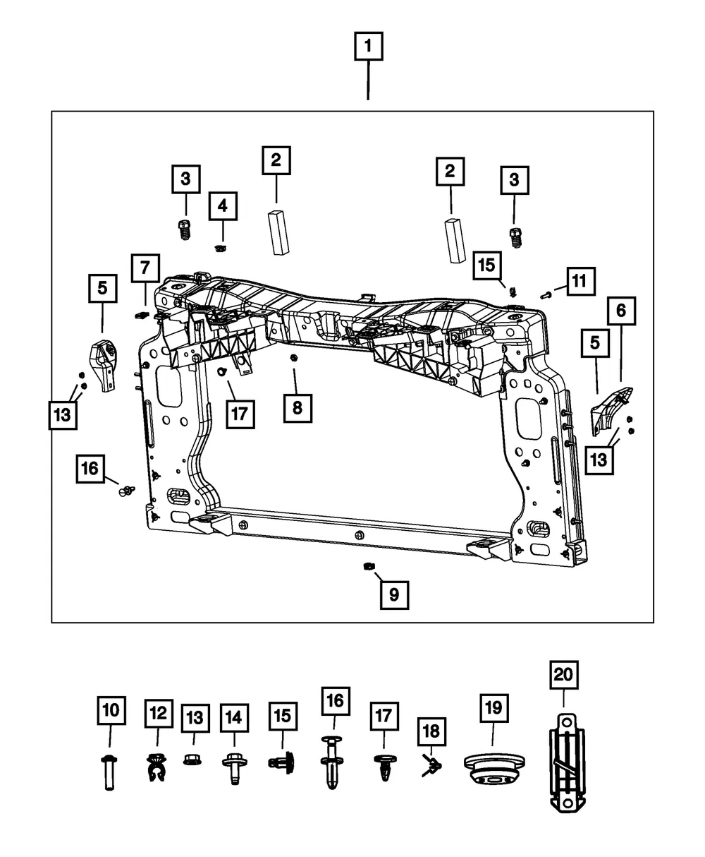 Specialty Nut - Mopar (68378487AA)