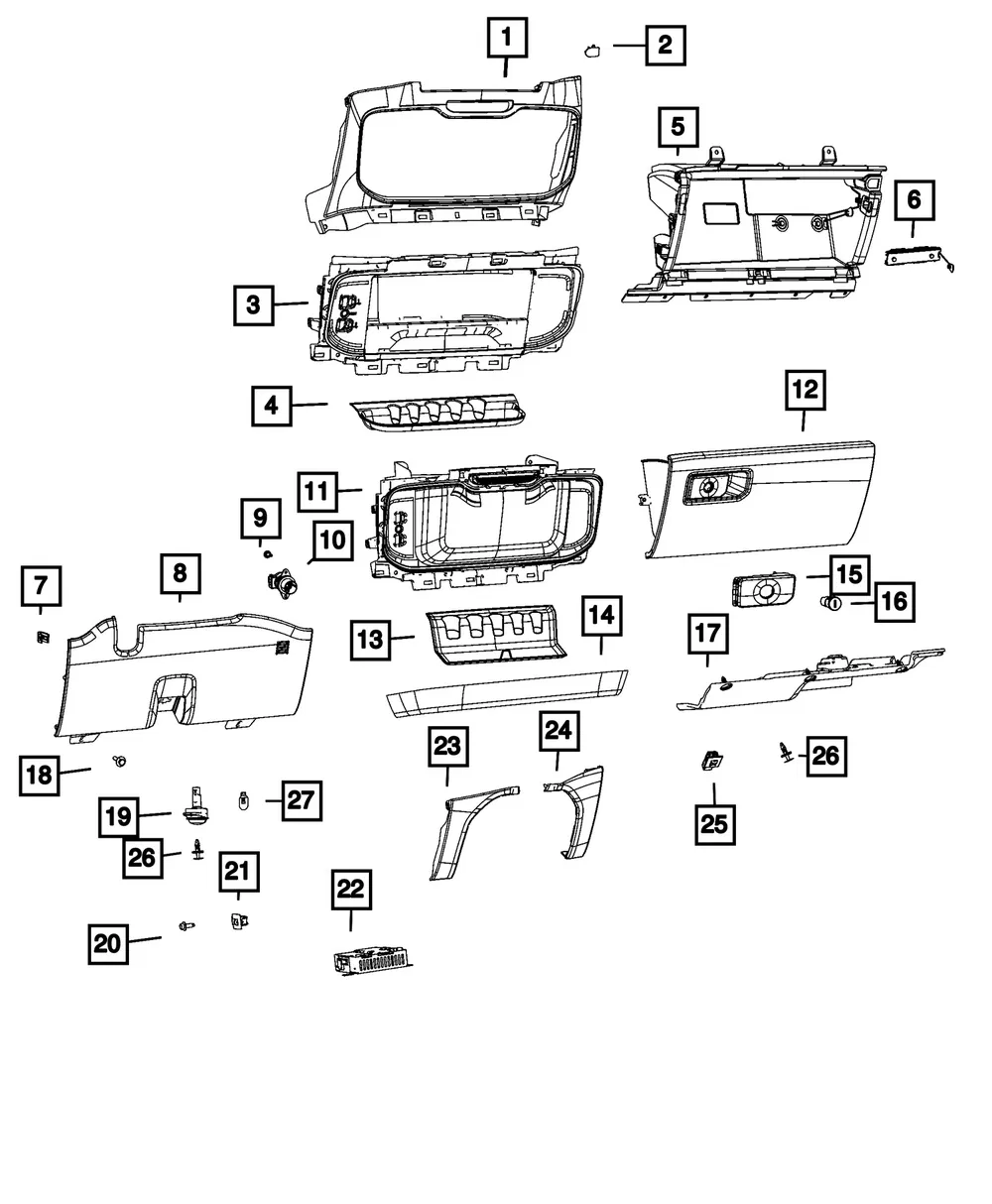Closeout Panel - Mopar (68394540ab)