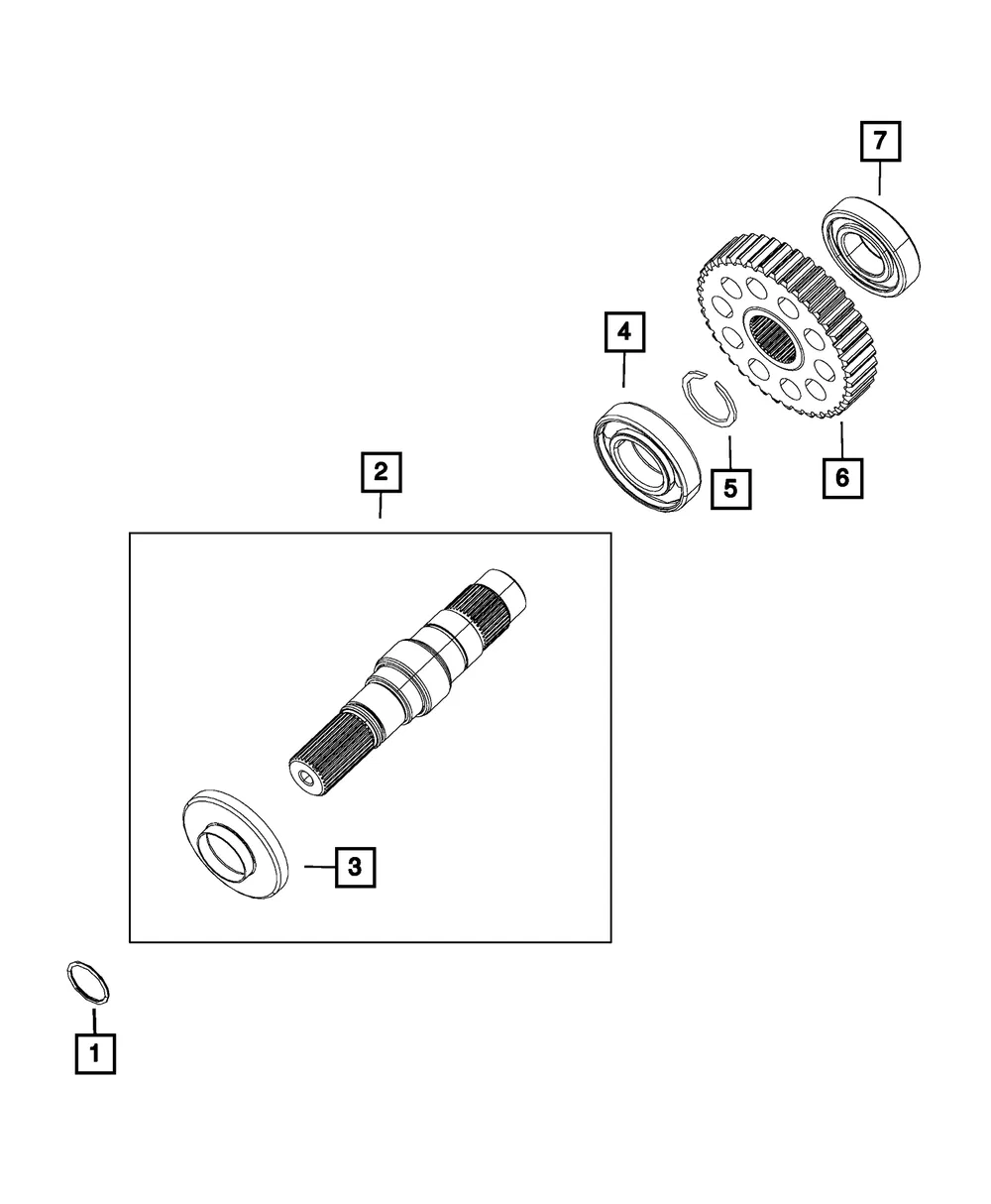 Snap Ring - Mopar (68402349aa)