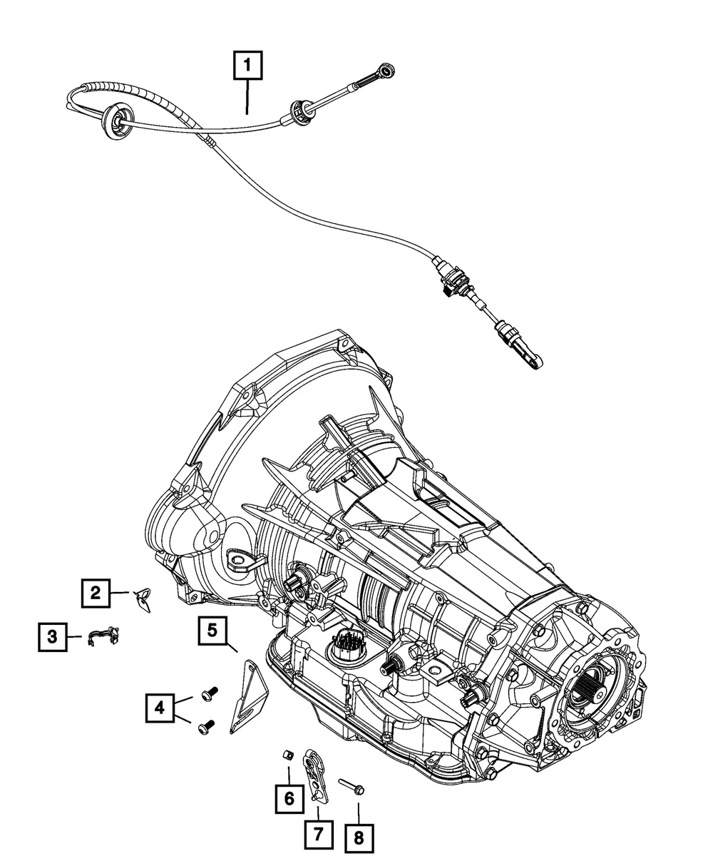 Shift Cable - Mopar (68416732ab) - view 4