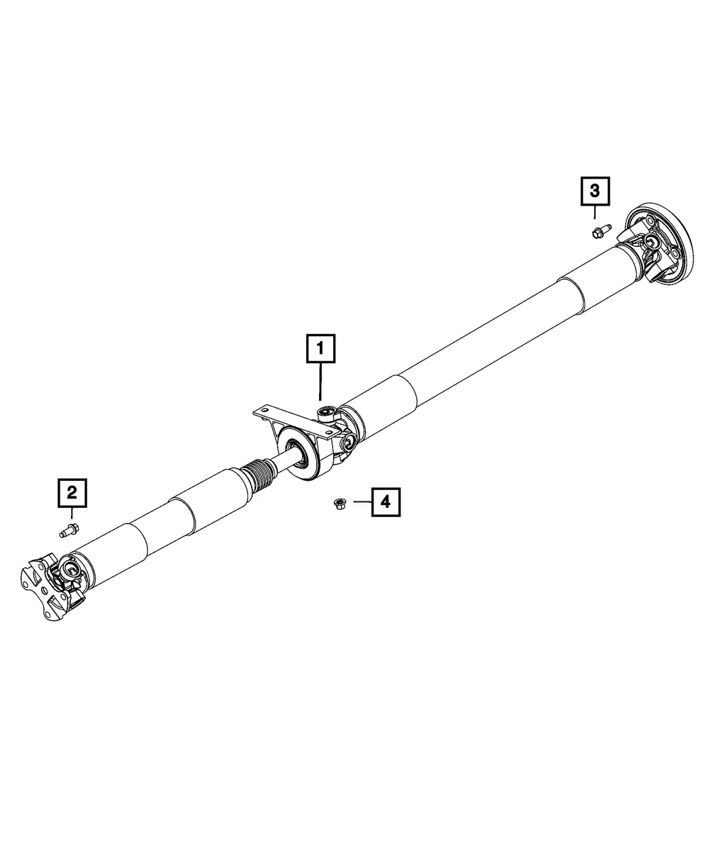 Drive Shaft - Mopar (68416803AC)