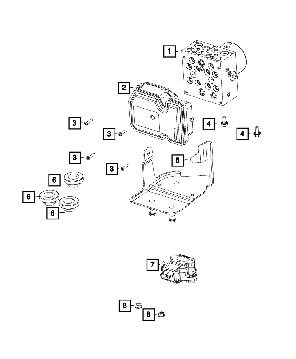 Screw - Mopar (68442543aa)