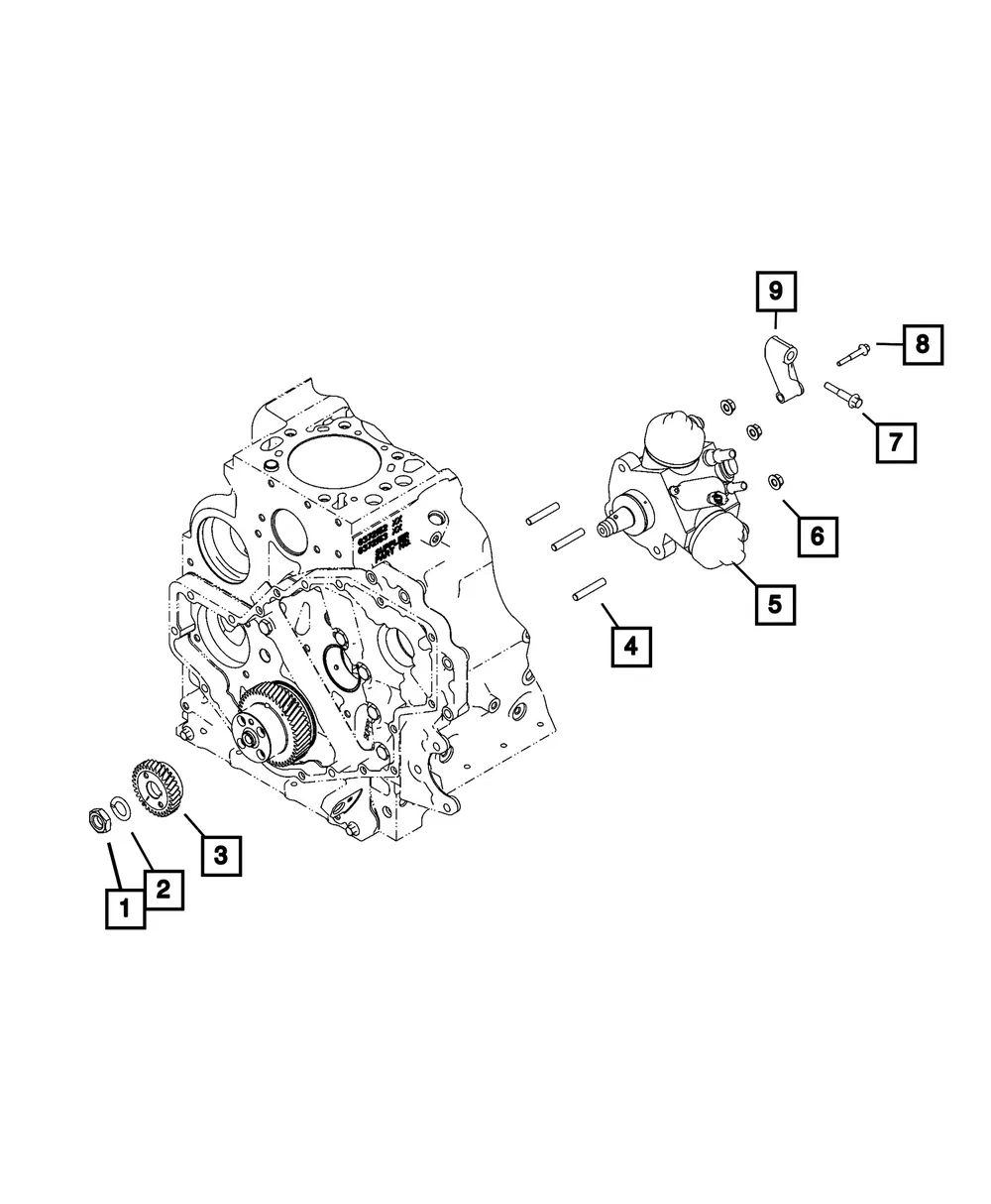 Pump Bracket - Mopar (68444376aa) - view 5