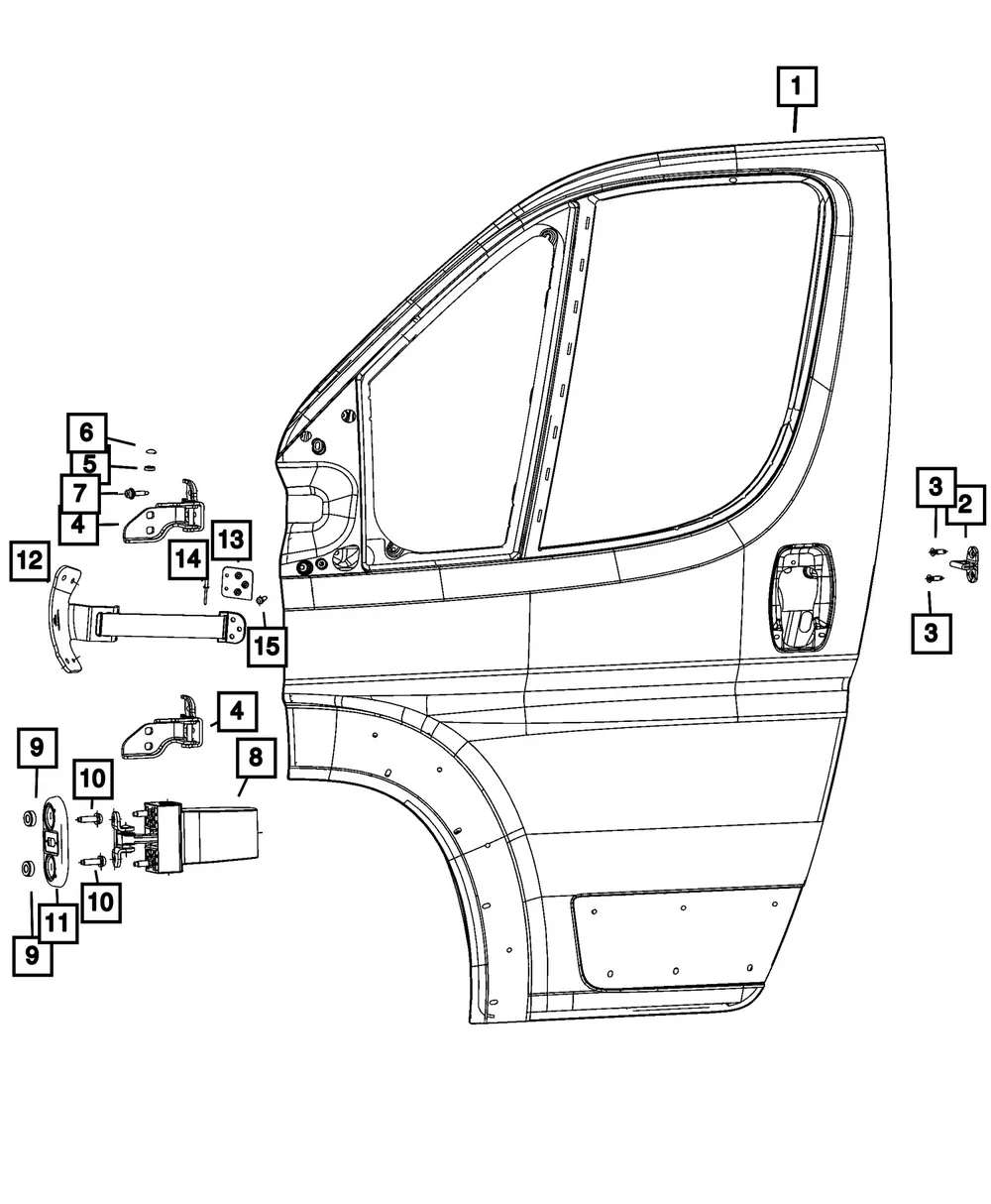 Push Nut - Mopar (68445606aa)