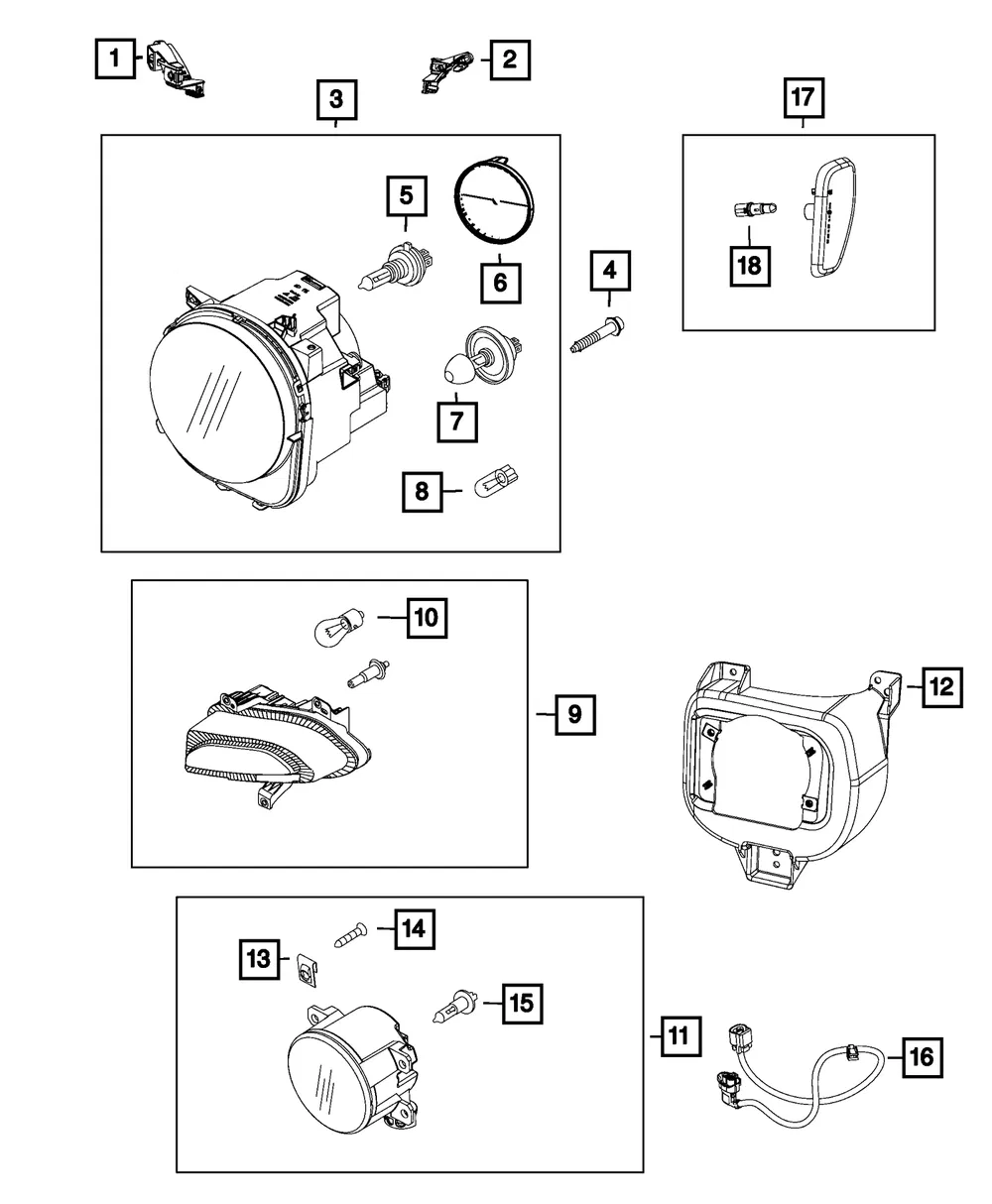Plug - Mopar (68465961aa)