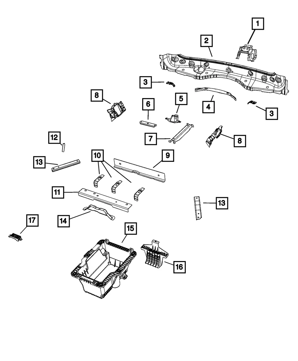 Insert, Right - Mopar (68474890aa)