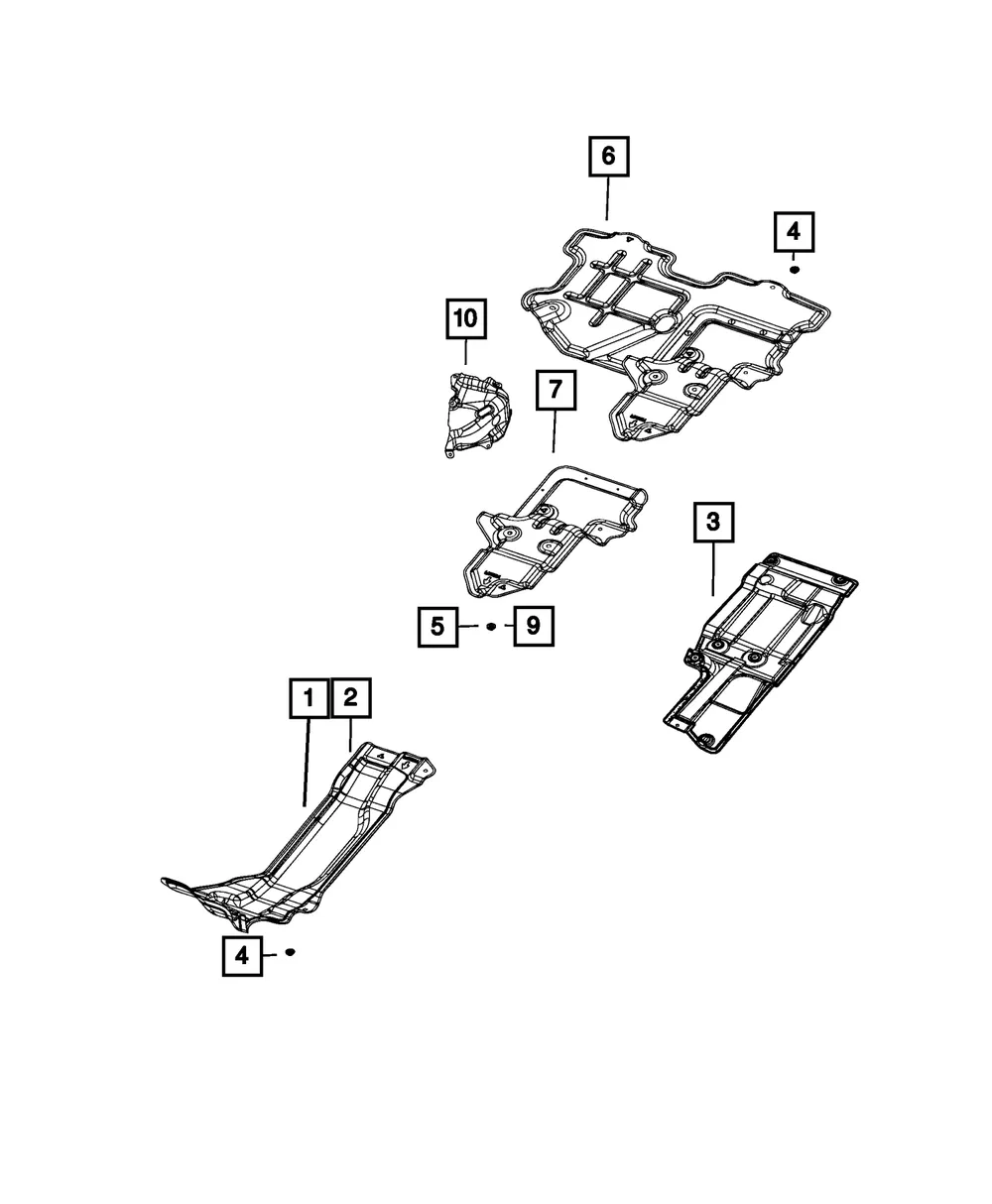 Heat Shield - Mopar (68484175ab) - view 4