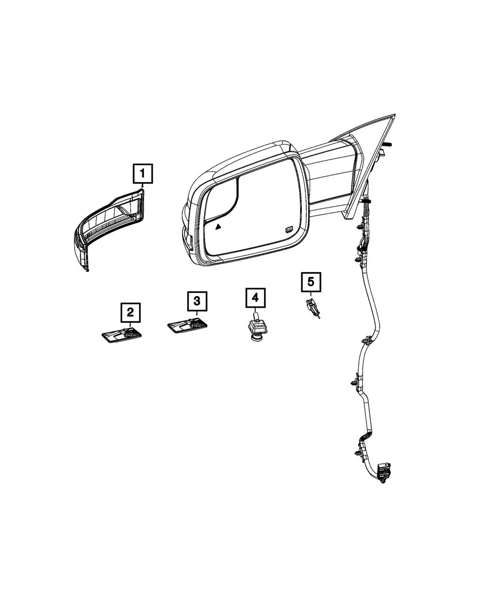 Camera, Right - Mopar (68531450aa)