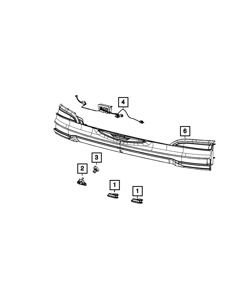 Camera Bracket - Mopar (68531465aa)