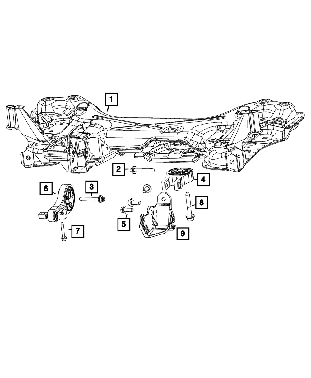 Pivot Bracket - Mopar (68535975AA)
