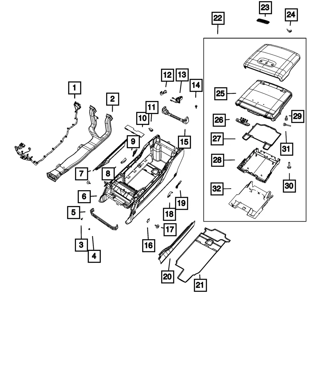 Closeout Panel - Mopar (68537572aa)