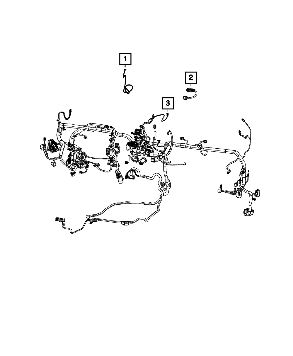 Coaxial Cable - Mopar (68541014aa)