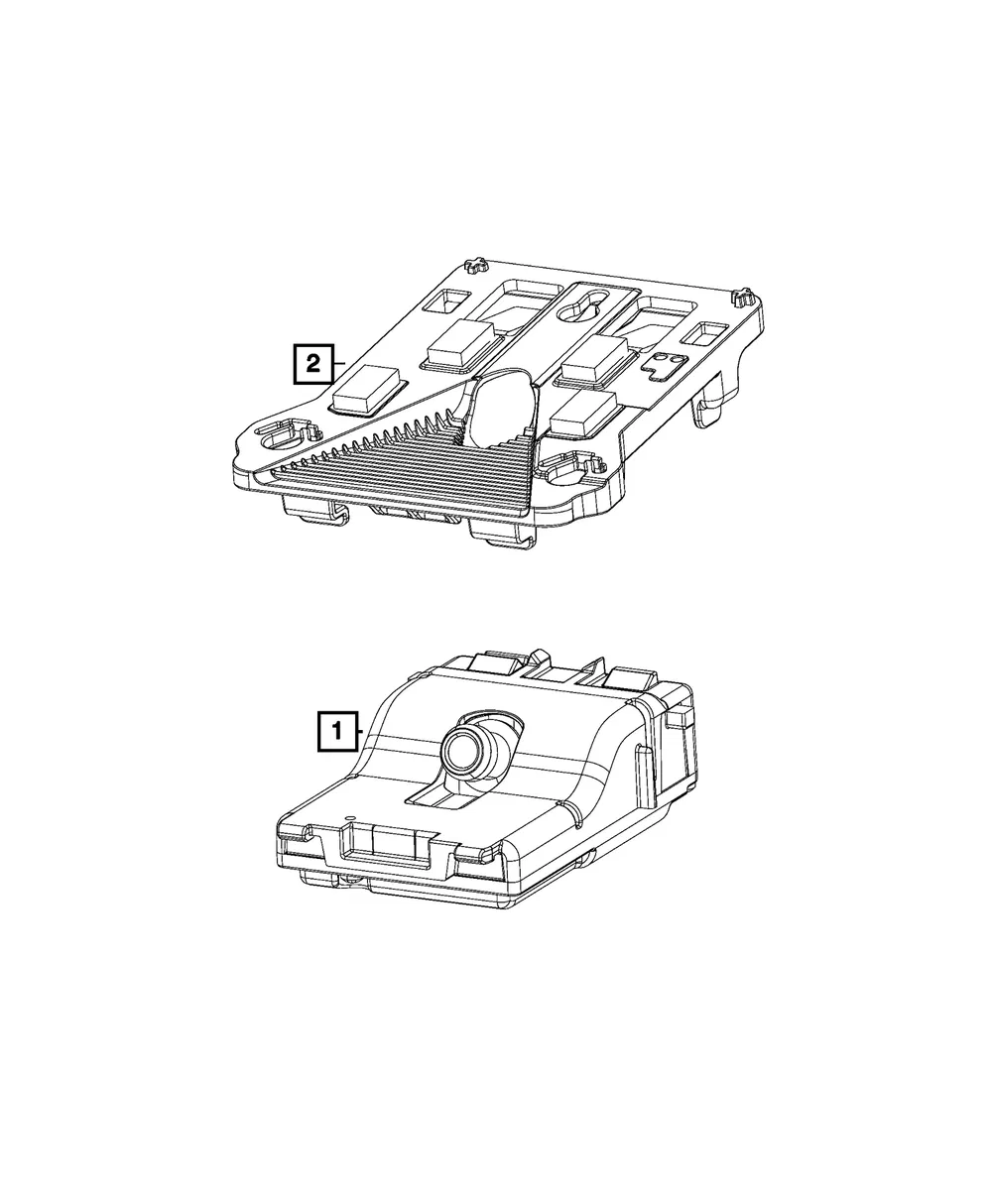 Forward Facing Camera - Mopar (68551092aa) - view 4
