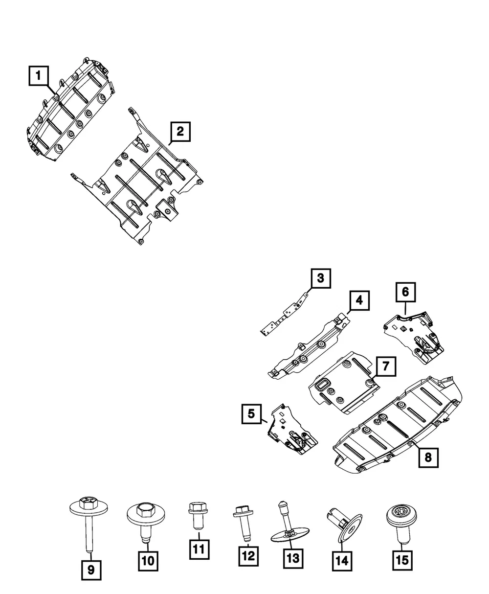 Shield Bracket - Mopar (68589141AB)