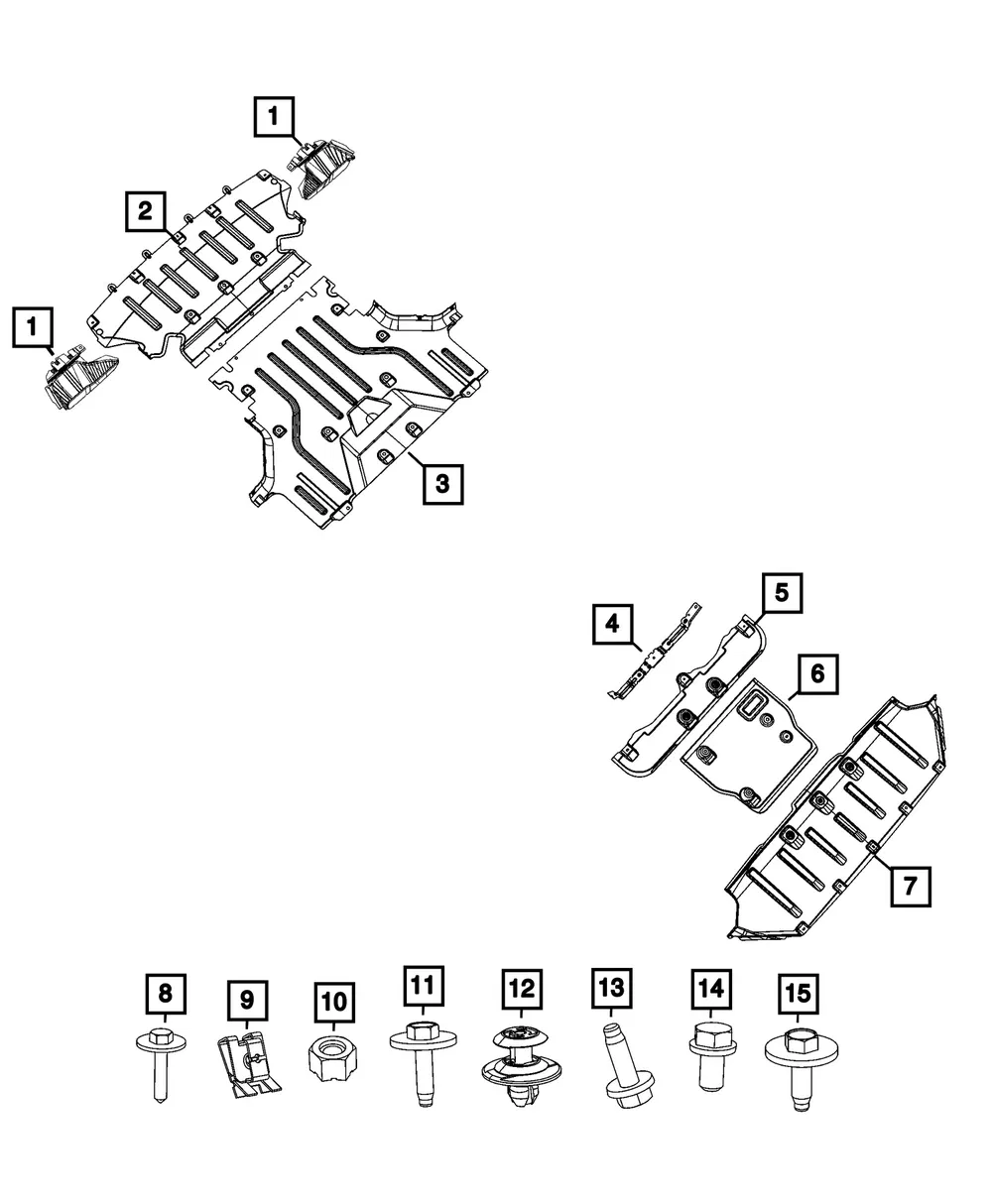 Shield Bracket - Mopar (68594494AB) - view 4