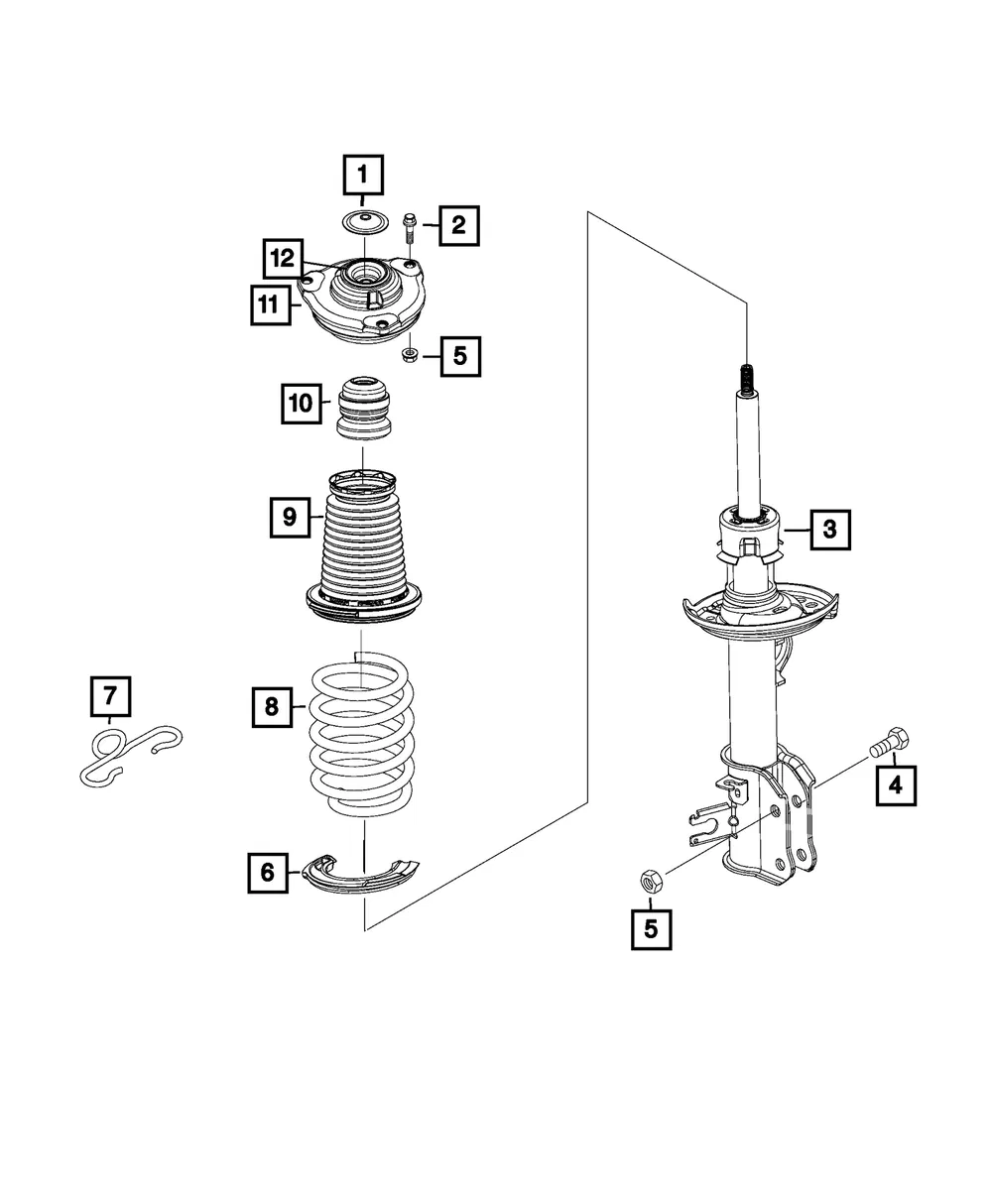 Dust Shield - Mopar (68599797aa)