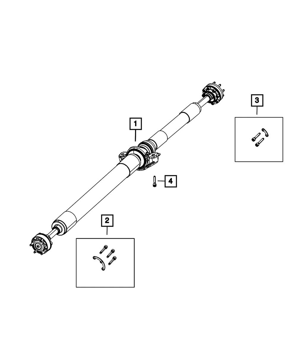 Drive Shaft - Mopar (68604832AA)