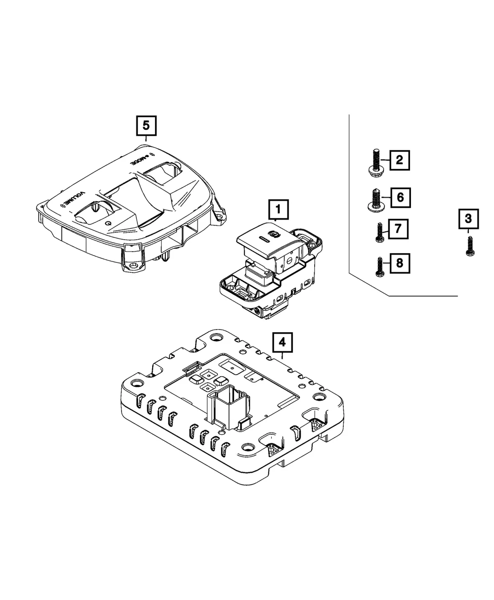 Screw - Mopar (68607342aa)