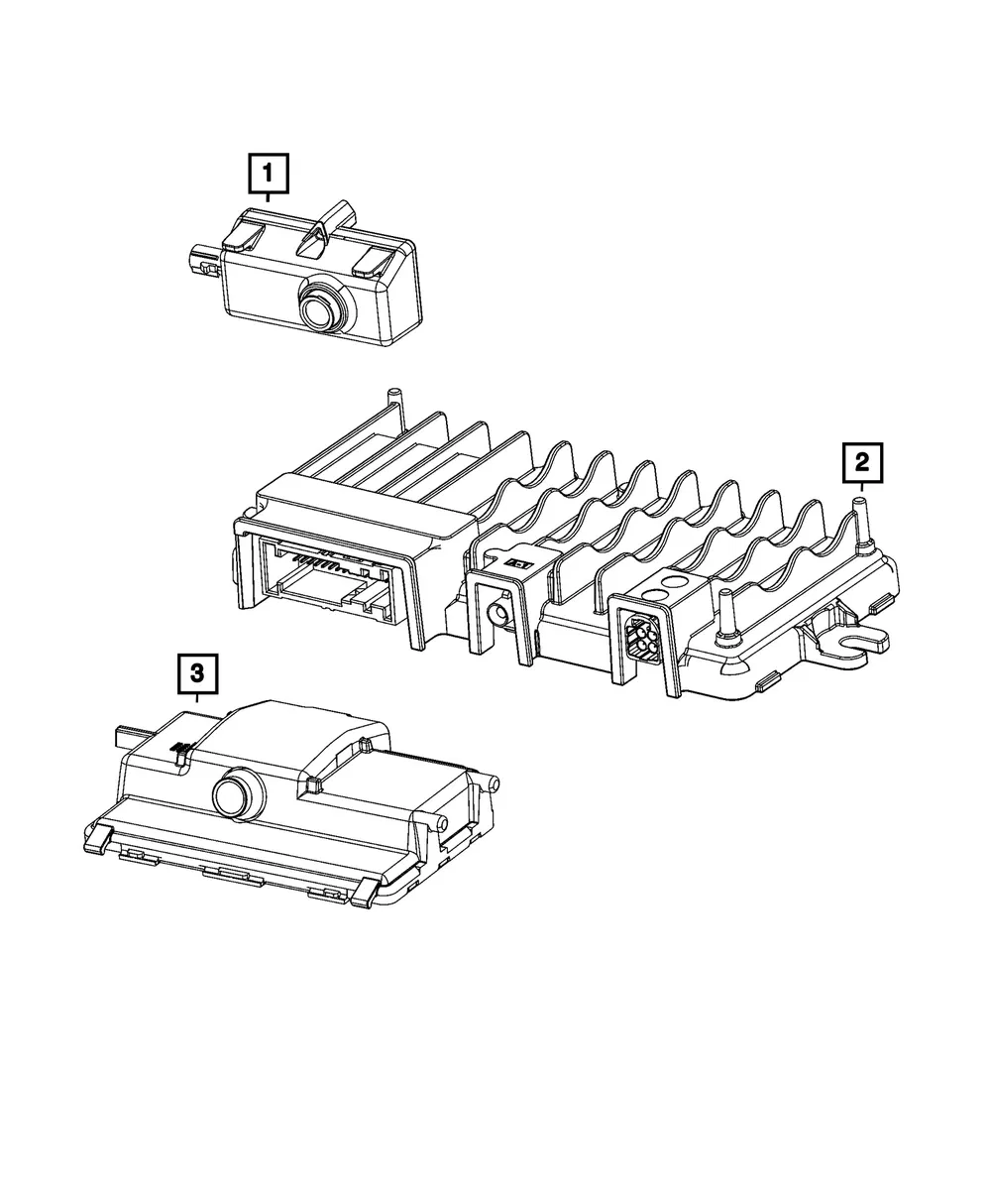 Camera - Mopar (68612086AE)