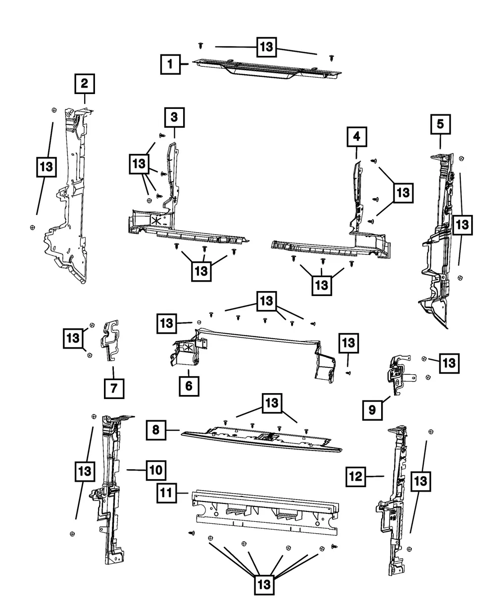 Upper Ags Seal - Mopar (68614234AA) - view 7