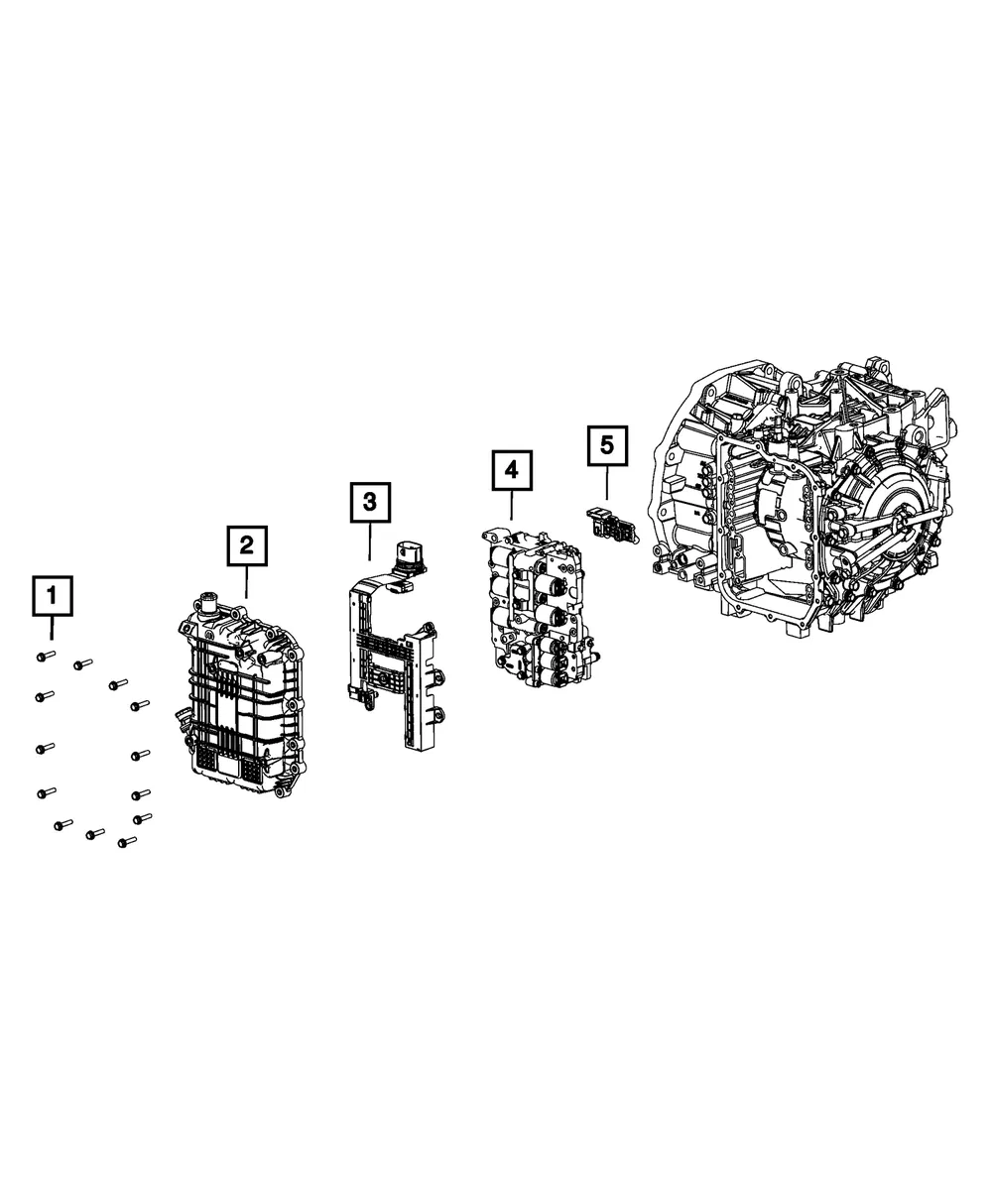 Valve Body - Mopar (68617976aa)