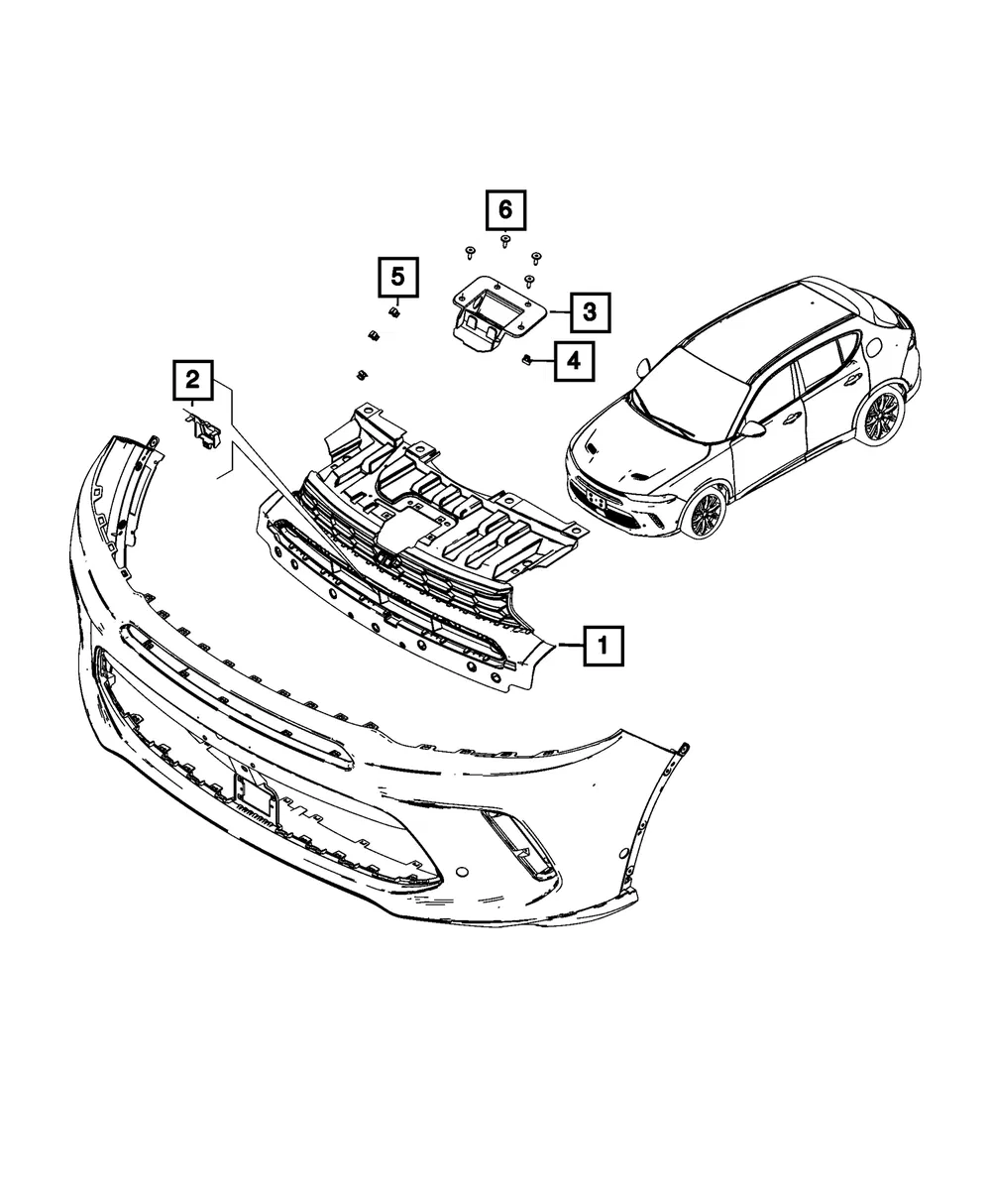Camera Bracket - Mopar (68622471aa)