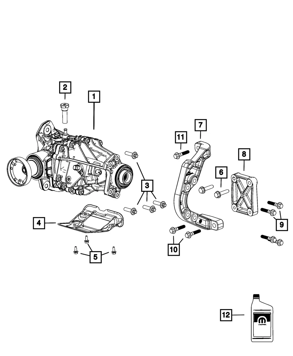 Heat Shield - Mopar (68635322AA)