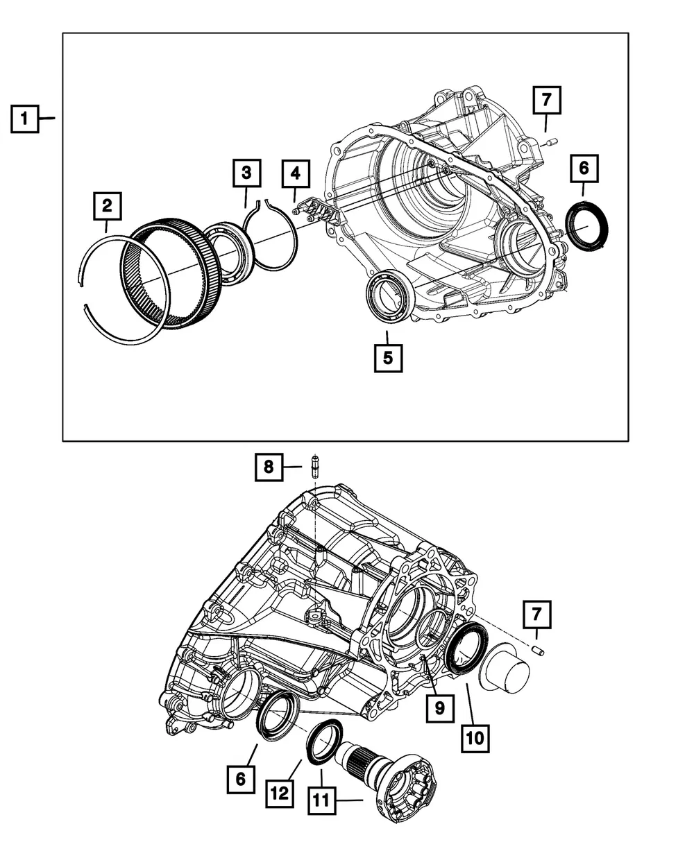 Input Gear Bearing - Mopar (68639425AA)