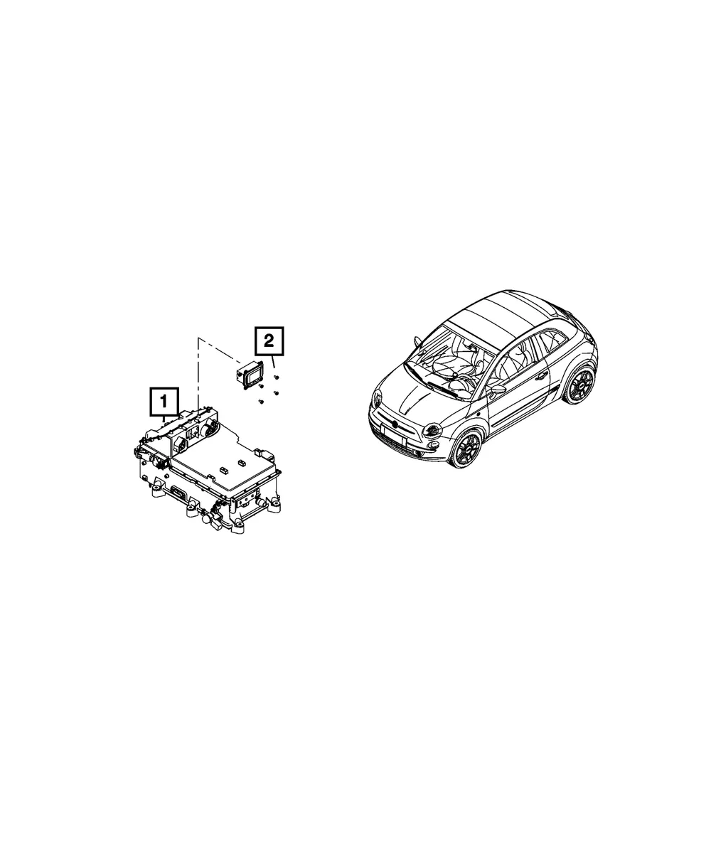 Mounting Hardware Kit - Mopar (68654925AA)