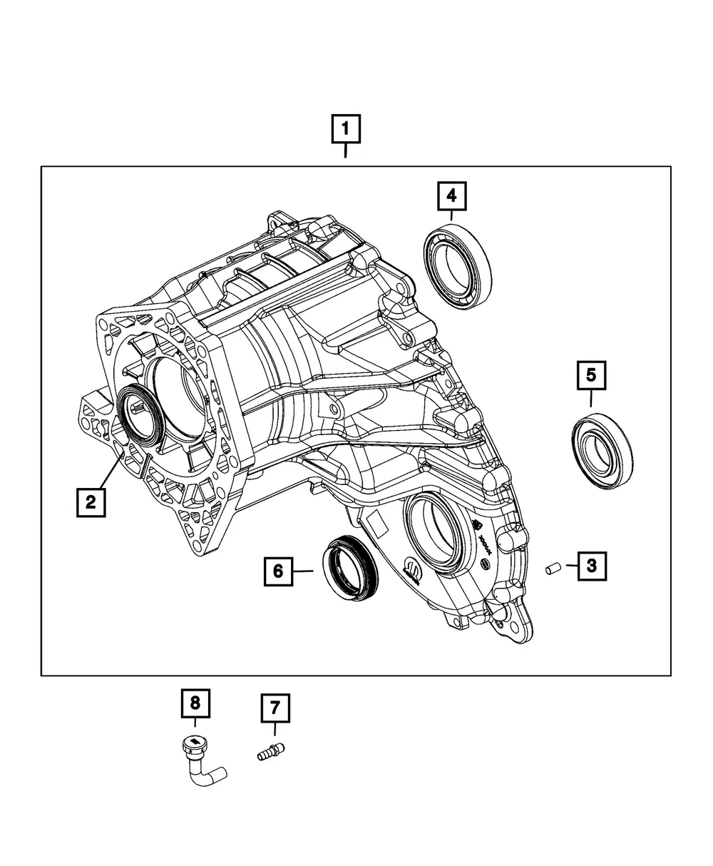 Front Case Half - Mopar (68679051AA)
