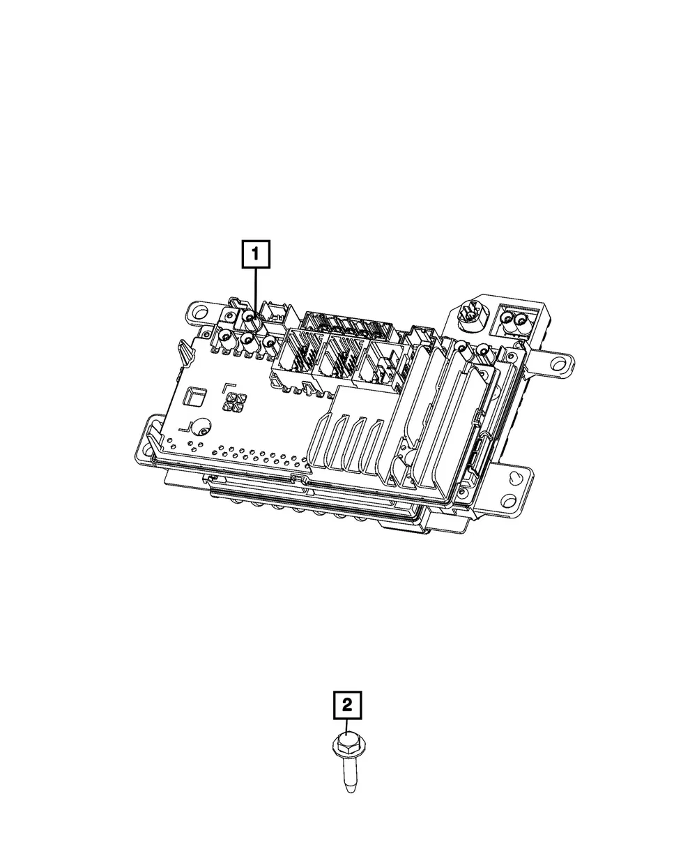 Multi Media Radio - Mopar (68711190AH)