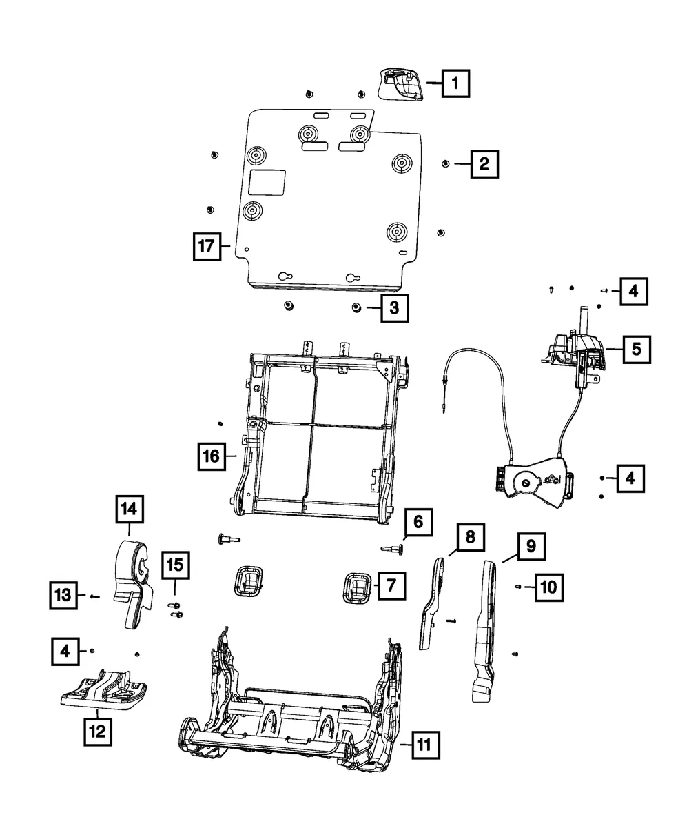 Shield - Driver's Side (LH) - Mopar (6LG21TX7AB)