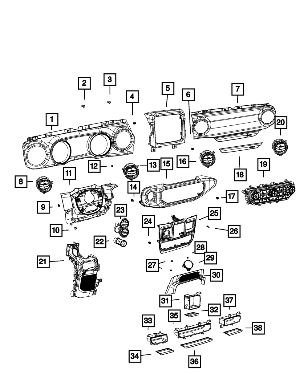Close Out Panel - Mopar (6LJ27TX7AD) - view 5
