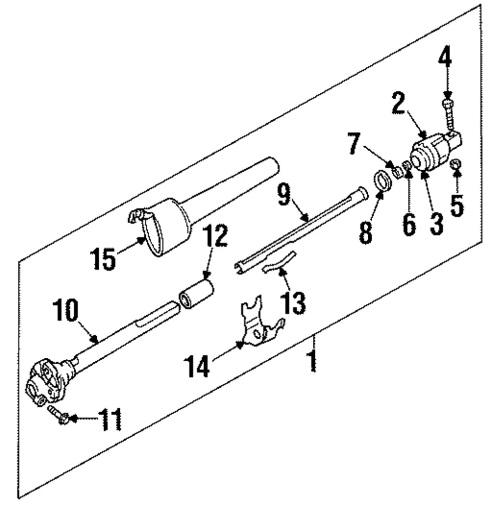 Coupling Bolt - GM (7848747) - view 2