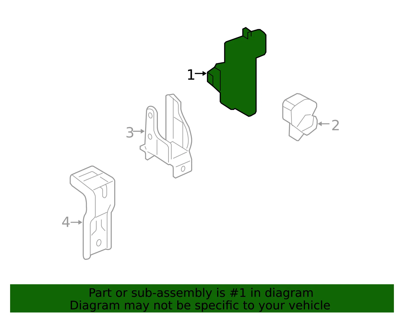 ABS Control Unit - Ford (7l3z2c065aa) - view 6