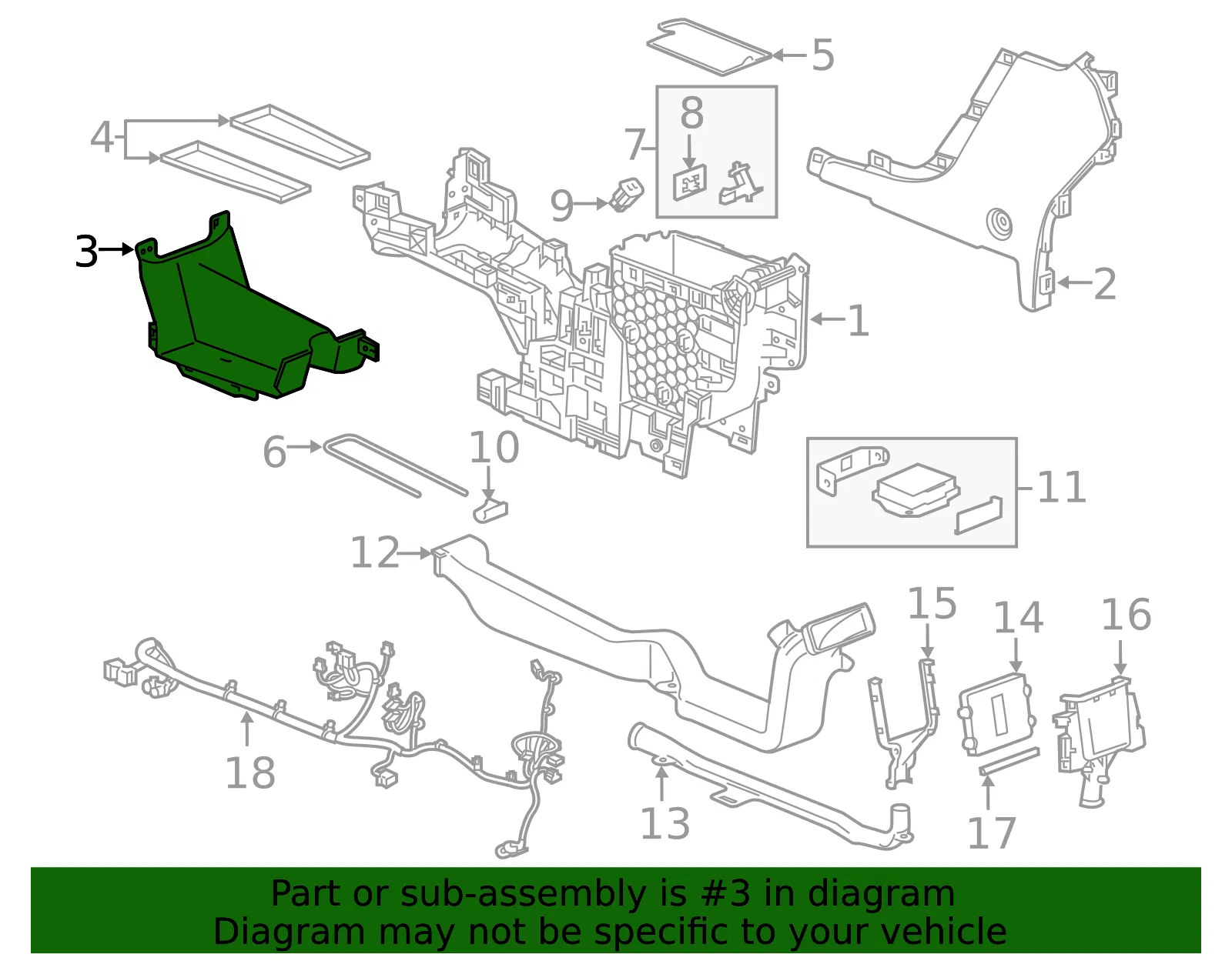 Front Bracket - GM (84020198) - view 3