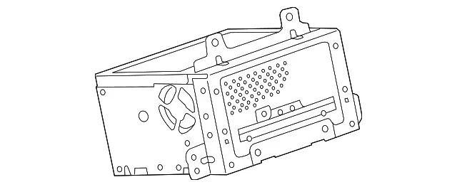 Radio Control Unit - GM (84062099)