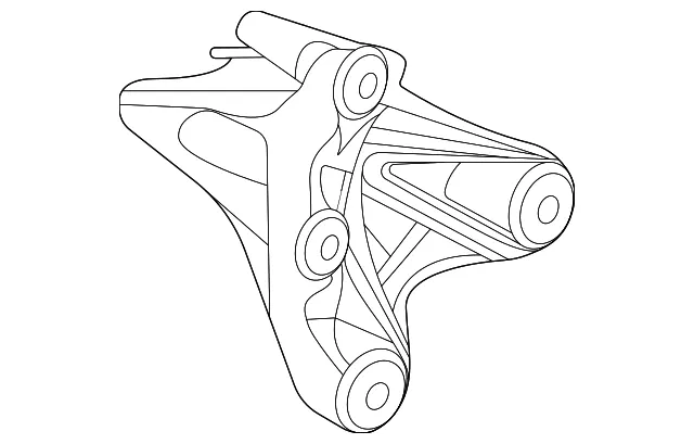 Mount Bracket - GM (84146175) - view 2