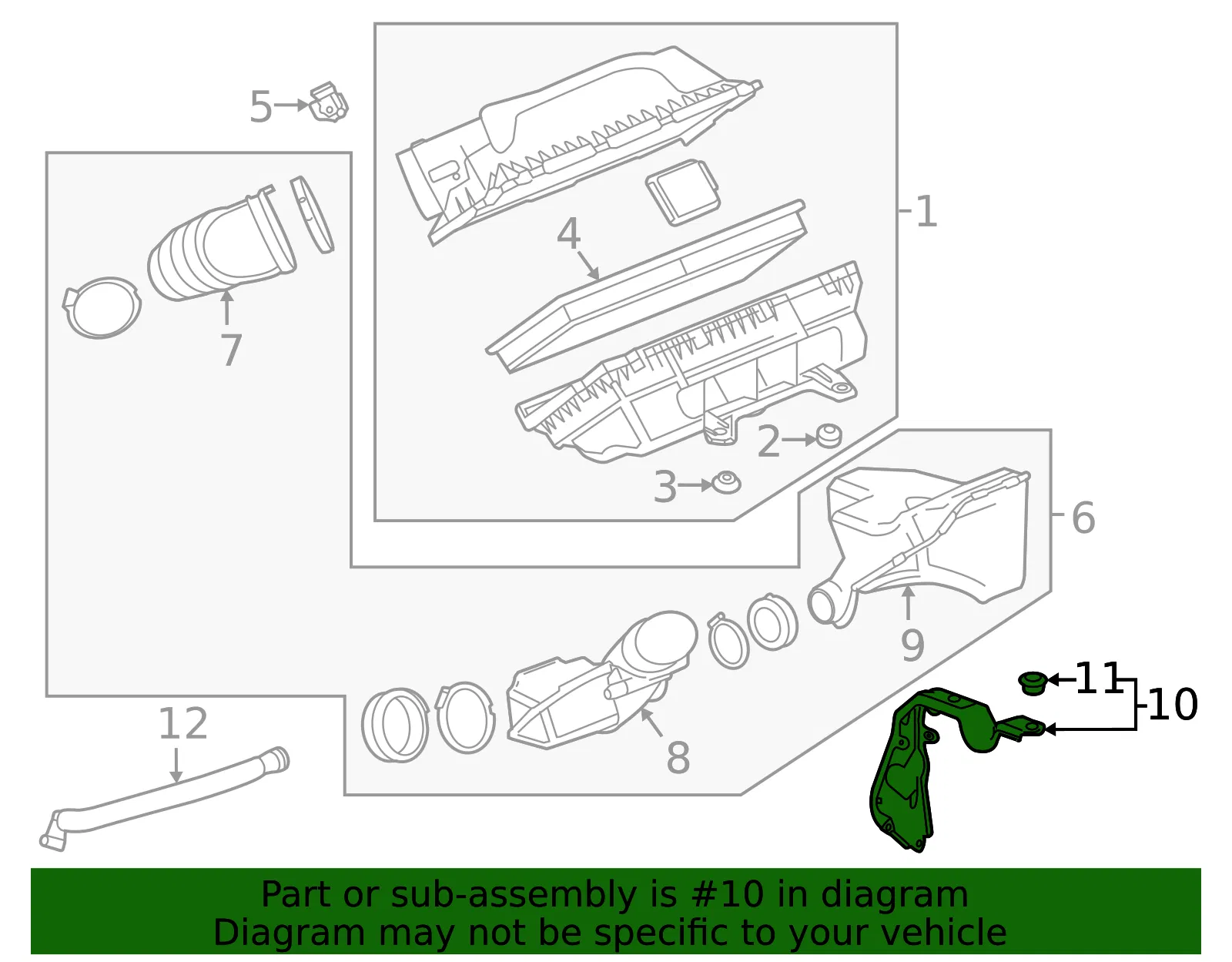 Mount Bracket - GM (84206597) - view 4