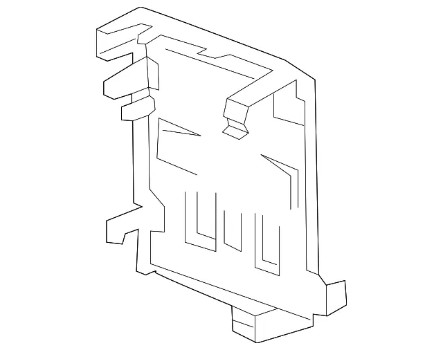 Radio Bracket - GM (84206839) - view 2