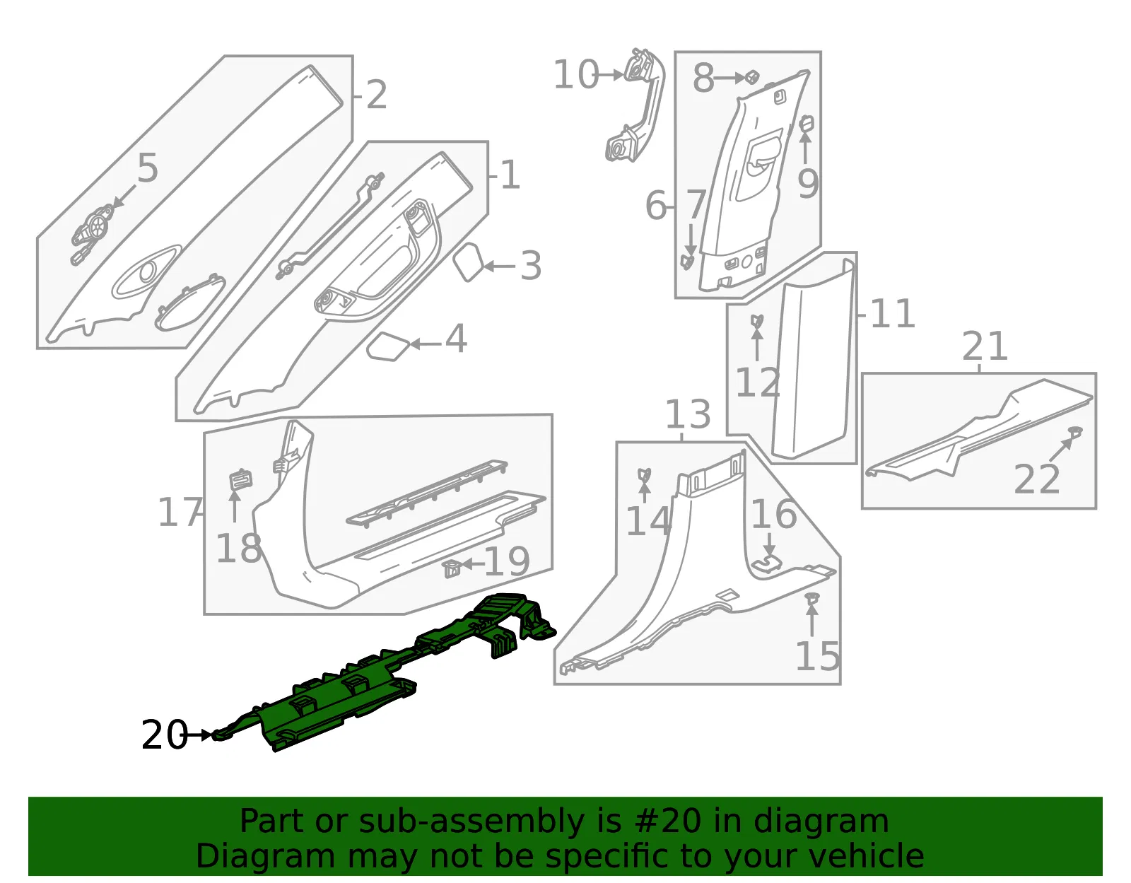 Support Bracket - GM (84270193) - view 3