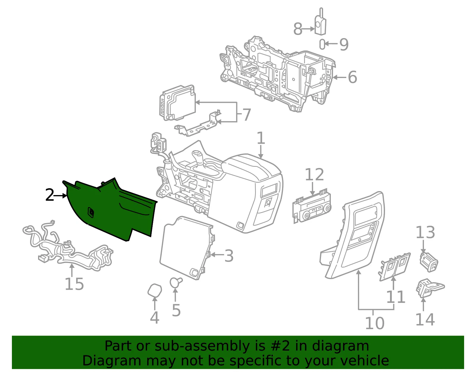 Side Panel - GM (84282804) - view 4