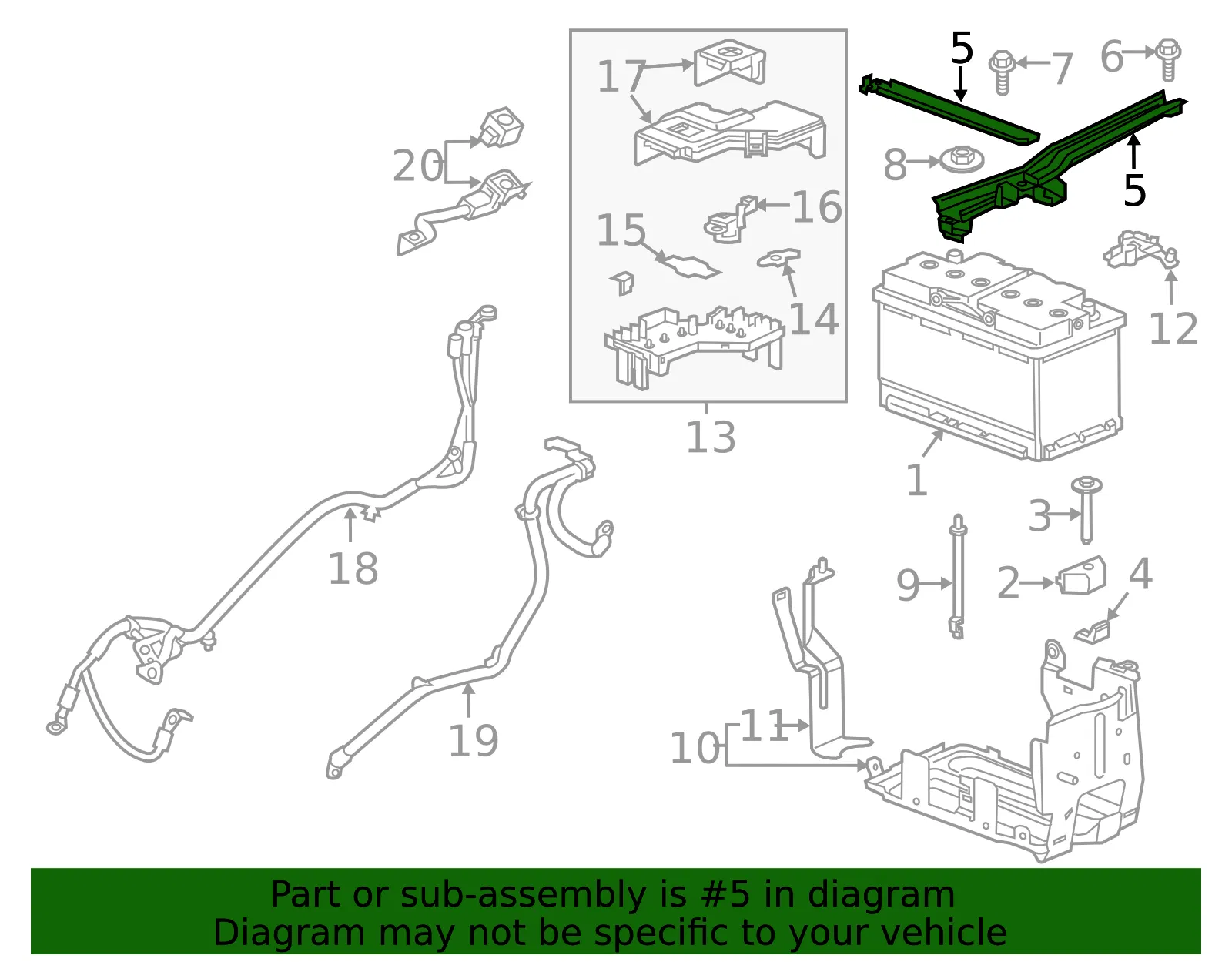 Upper Bracket - GM (84339902) - view 4