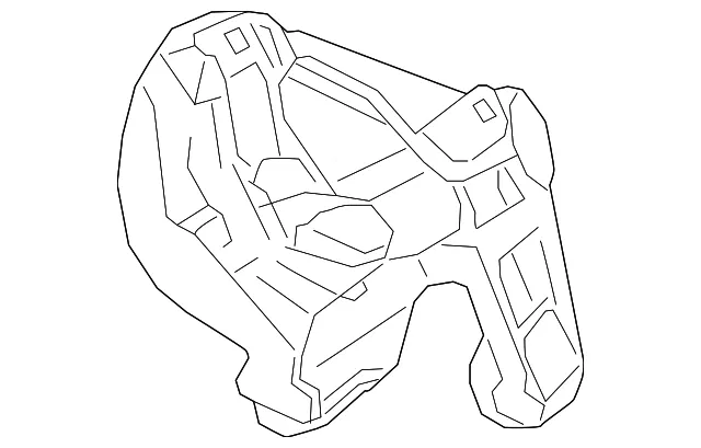 Mount Bracket - GM (84382617) - view 2