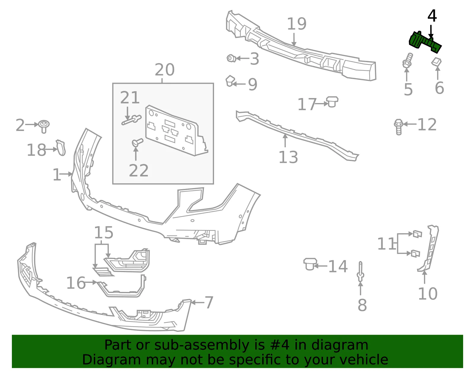 Side Bracket - GM (84406764) - view 3