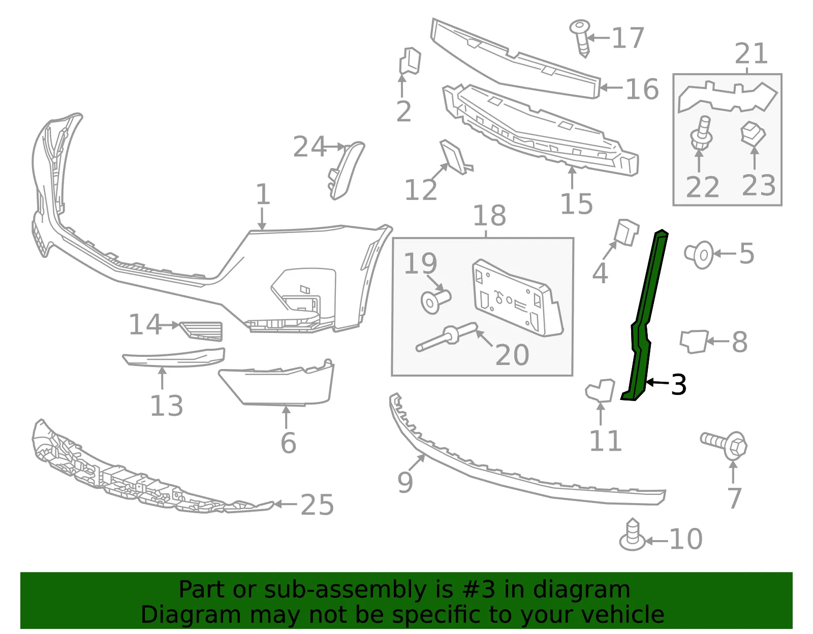 Side Bracket - GM (84426587) - view 4