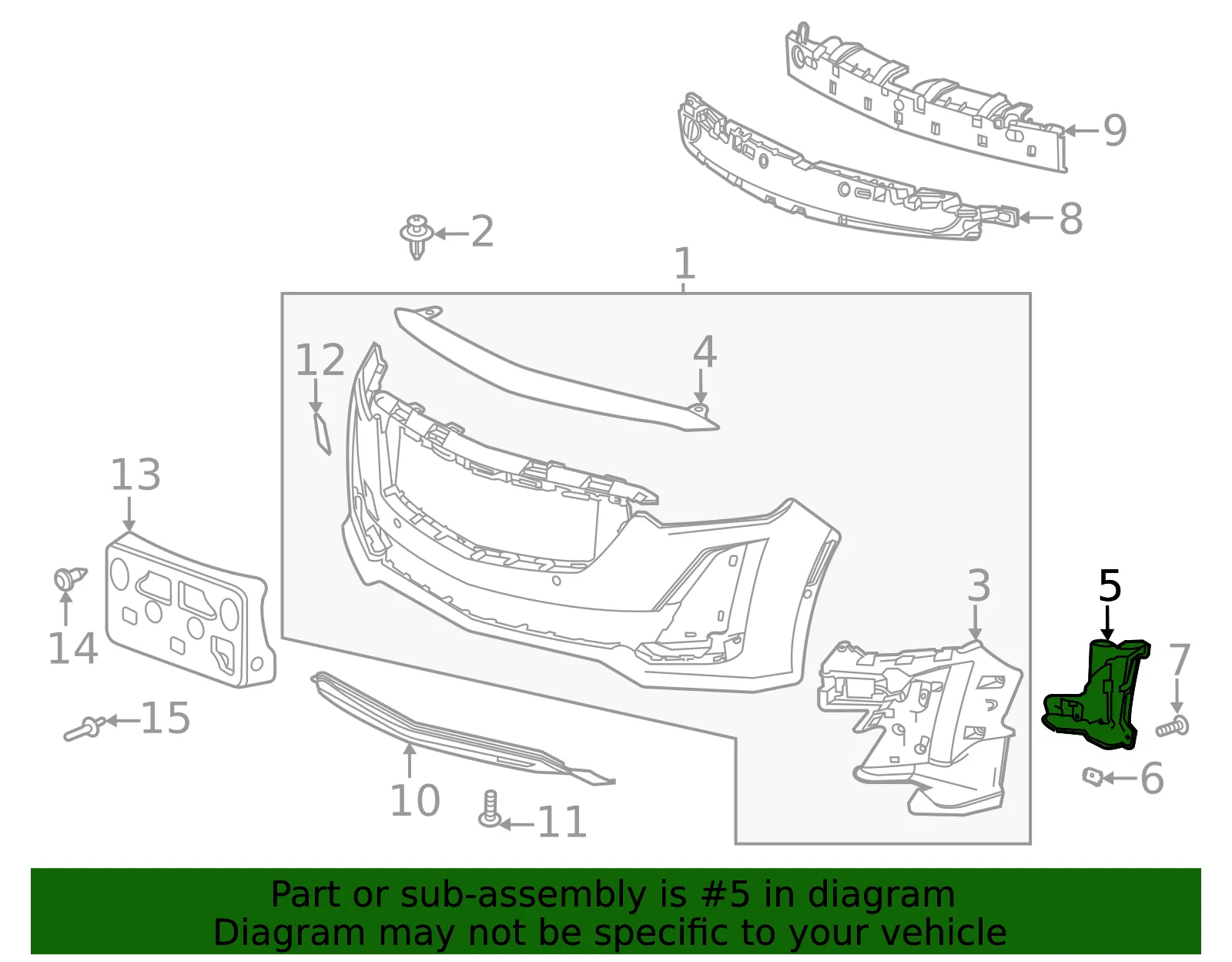 Side Bracket - GM (84450648) - view 3