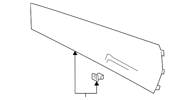 Side Panel - GM (84471008) - view 2