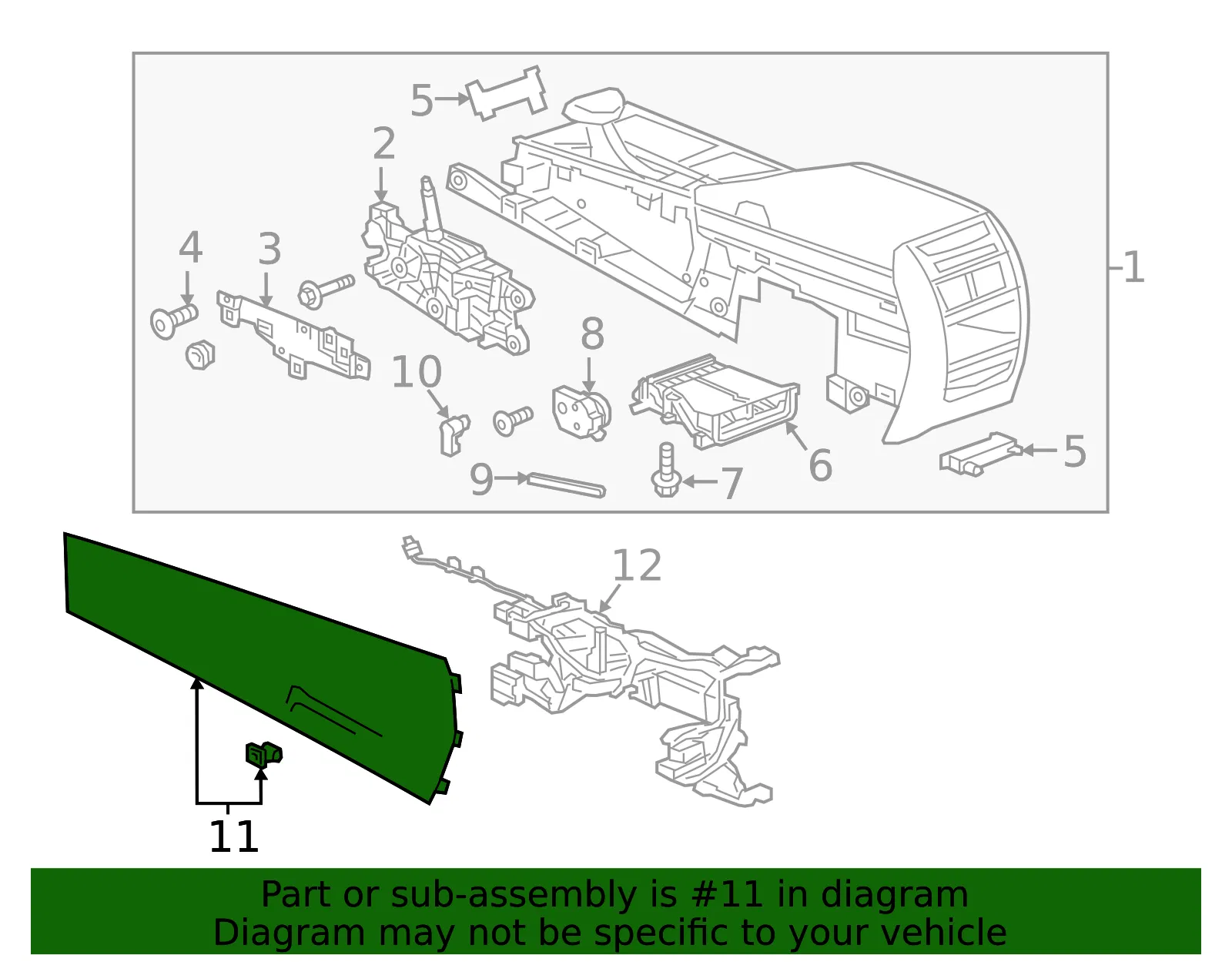 Side Panel - GM (84471008) - view 3