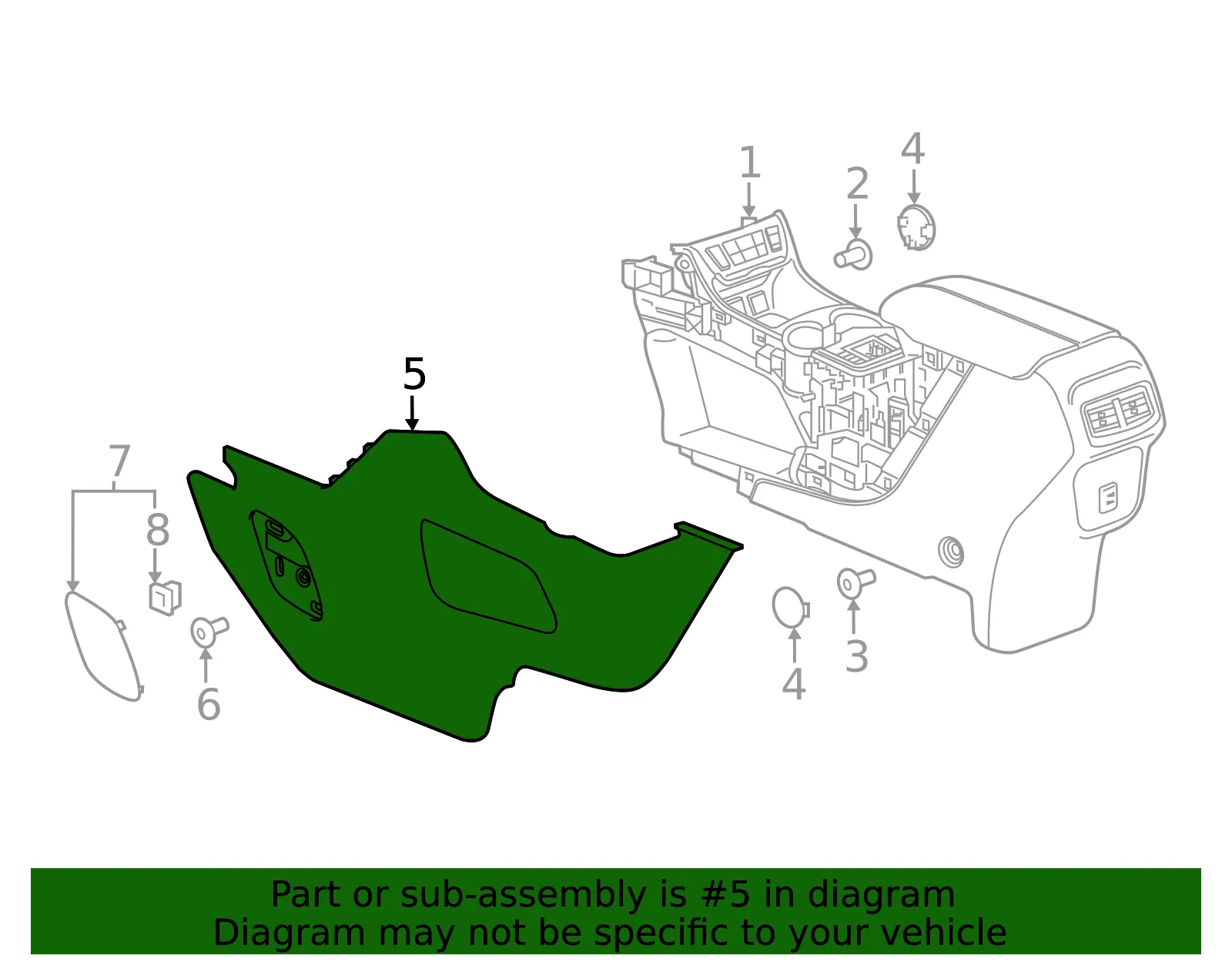 Extension Panel - GM (84499516) - view 2